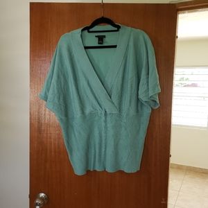 Plus size light weight sweater